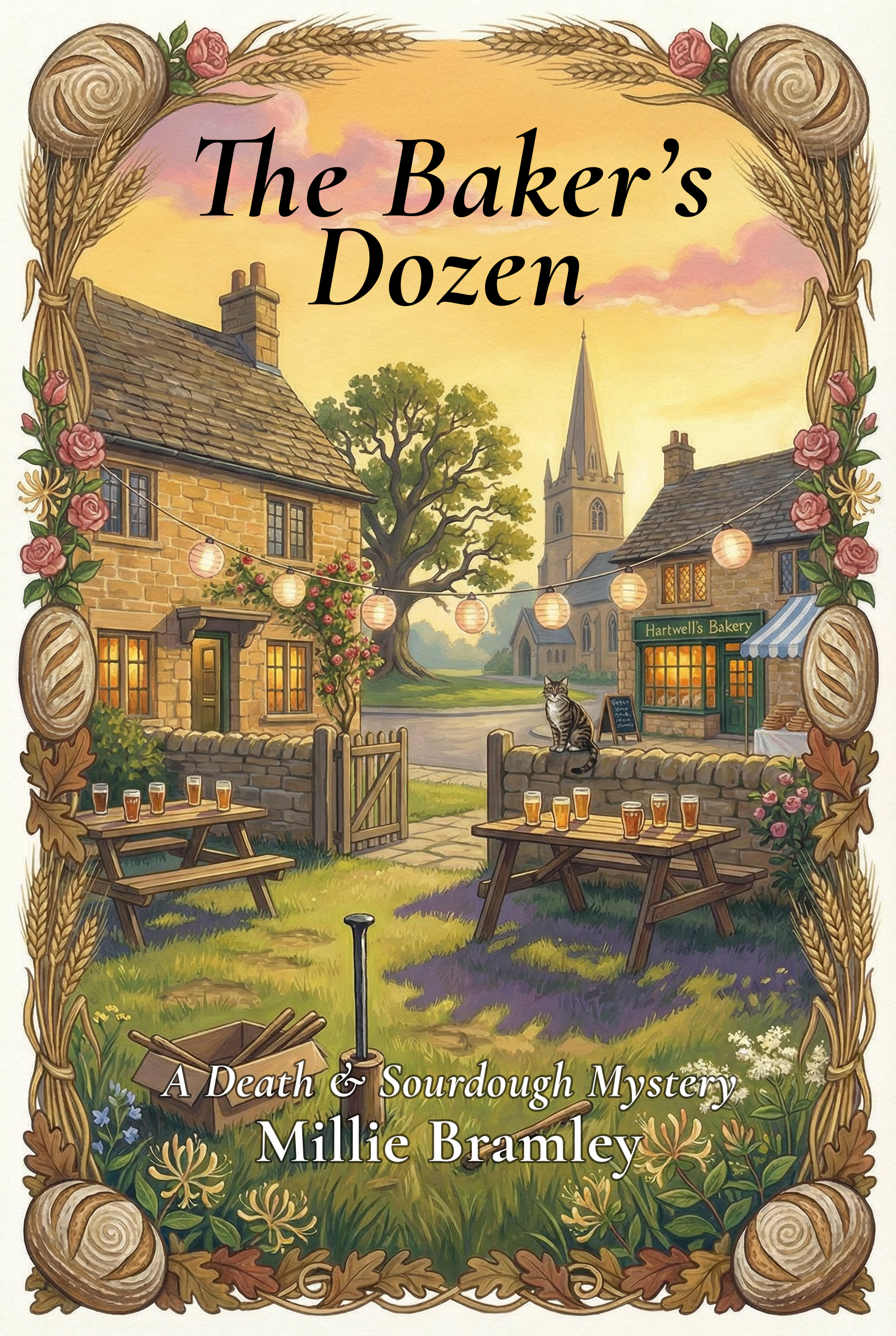 Cover of The Baker's Dozen by Millie Bramley