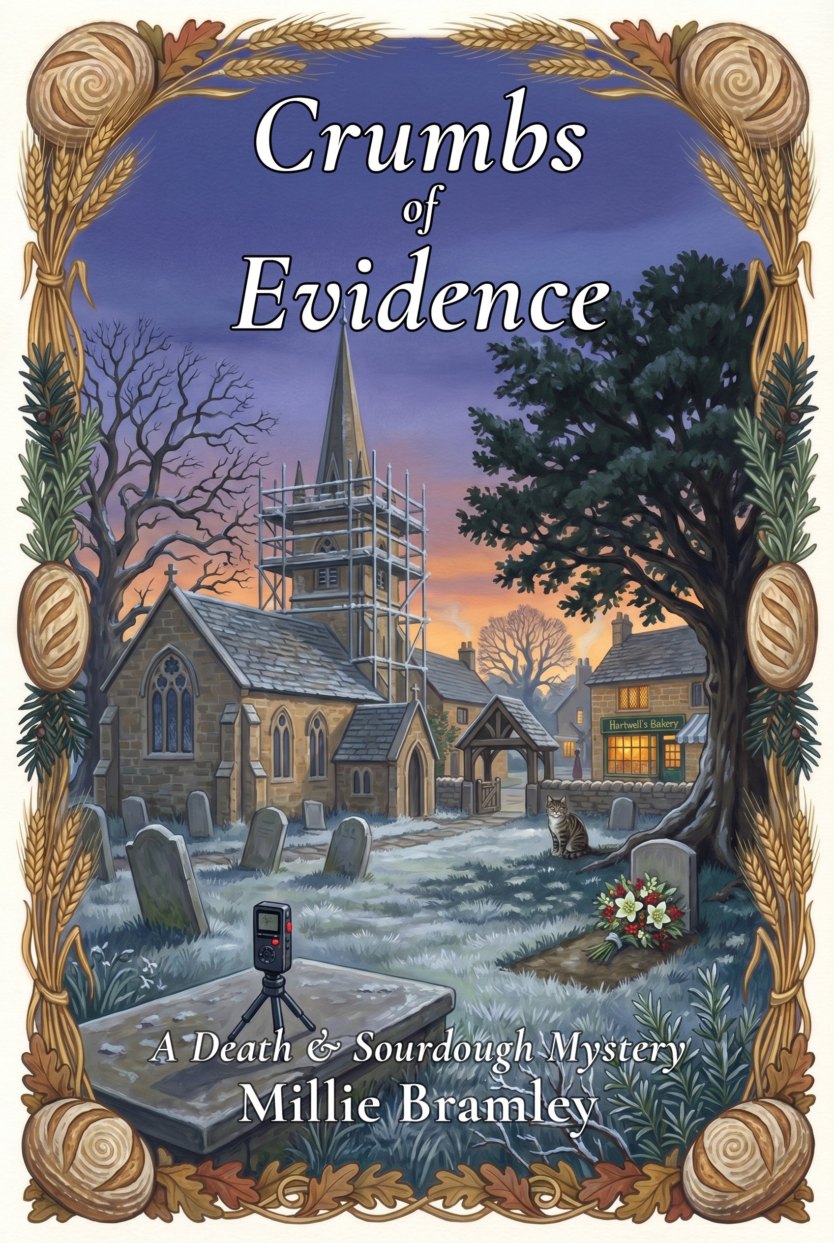Cover of Crumbs of Evidence by Millie Bramley